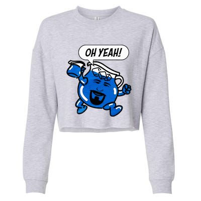 Det Oh Yeah Funny For Man Woman Cropped Pullover Crew