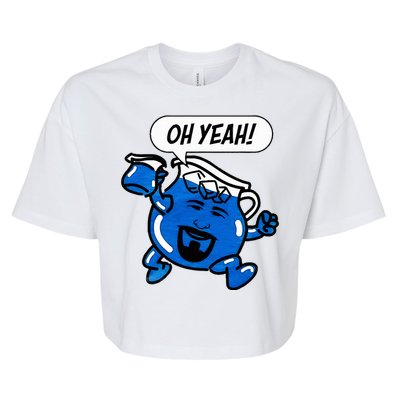 Det Oh Yeah Funny For Man Woman Bella+Canvas Jersey Crop Tee