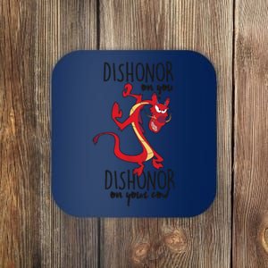 Dishonor On You Dishonor On Your Cow Dishonor Coaster