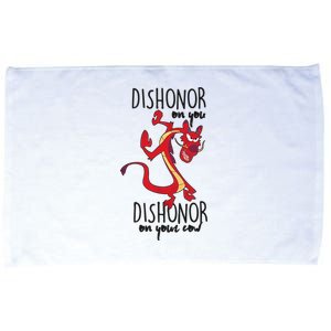 Dishonor On You Dishonor On Your Cow Dishonor Microfiber Hand Towel