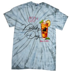 Derby Party 150th Derby Day Horse Racing Talk Derby To Me Tie-Dye T-Shirt