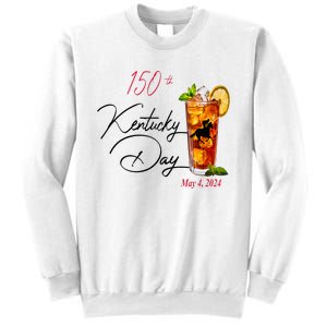 Derby Party 150th Derby Day Horse Racing Talk Derby To Me Sweatshirt