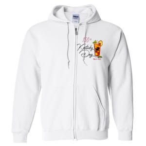 Derby Party 150th Derby Day Horse Racing Talk Derby To Me Full Zip Hoodie