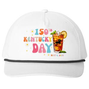 Derby Party 150th Derby Day Horse Racing Talk Derby To Me Snapback Five-Panel Rope Hat