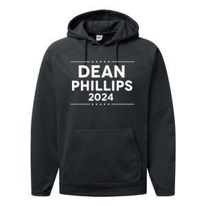 Dean Phillips 2024 for President Performance Fleece Hoodie