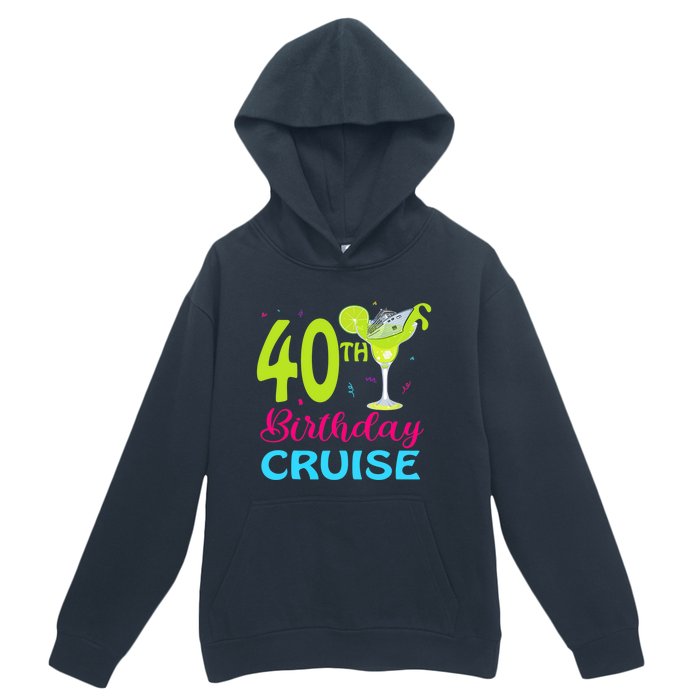 Drinking Party 40th Birthday Cruise Vacation Squad Cruising Urban Pullover Hoodie