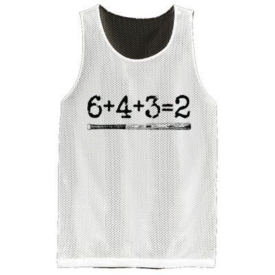 Double Play 6 4 3 2 Vintage Baseball Math Softball Player Mesh Reversible Basketball Jersey Tank