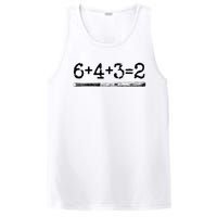 Double Play 6 4 3 2 Vintage Baseball Math Softball Player PosiCharge Competitor Tank