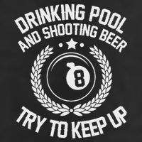 Drinking Pool And Shooting Beer Funny Billiards Gift Present Adult Drive Performance Visor