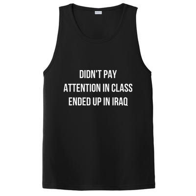 Didnt Pay Attention In Class Ended Up In Iraq PosiCharge Competitor Tank
