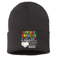 Daycare Provider Appreciation Gift Childcare Sustainable Knit Beanie