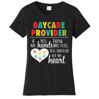 Daycare Provider Appreciation Gift Childcare Women's T-Shirt