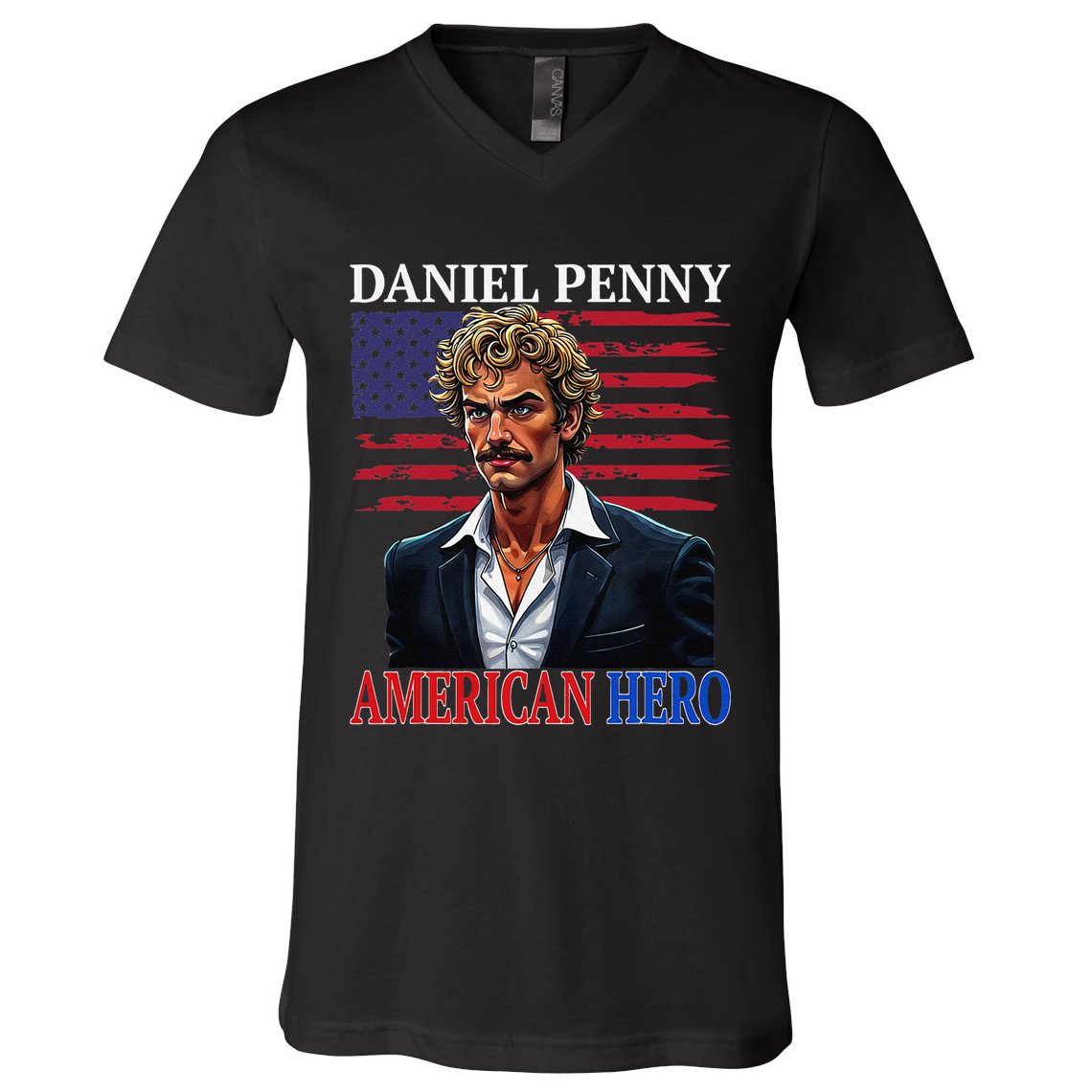 Daniel Penny American Hero Nyc Subway Court Cas V-Neck T-Shirt