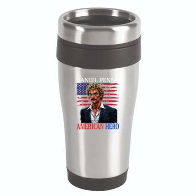 Daniel Penny American Hero Nyc Subway Court Cas 16oz Travel Tumbler