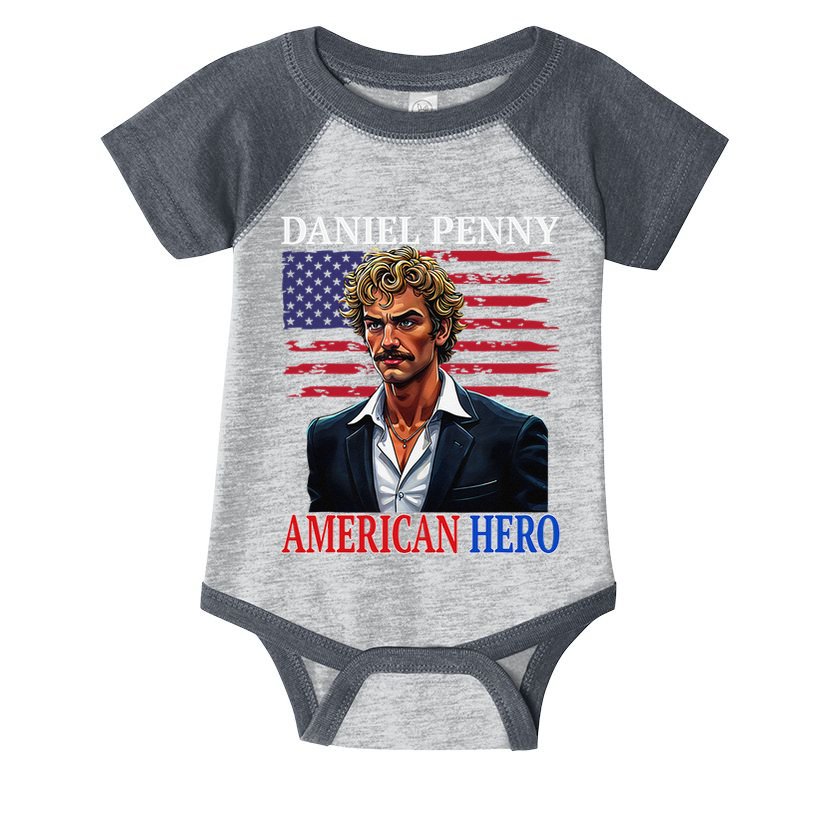 Daniel Penny American Hero Nyc Subway Court Cas Infant Baby Jersey Bodysuit