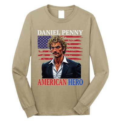 Daniel Penny American Hero Nyc Subway Court Cas Long Sleeve Shirt