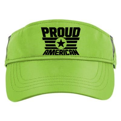 Distressed Proud American USA Patriot Adult Drive Performance Visor