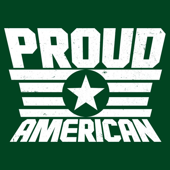 Distressed Proud American USA Patriot Apron