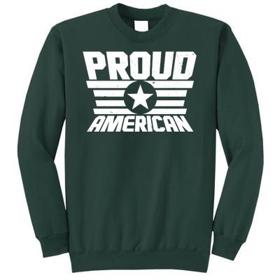 Distressed Proud American USA Patriot Sweatshirt