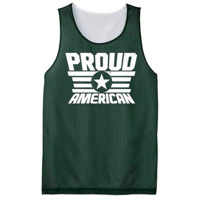 Distressed Proud American USA Patriot Mesh Reversible Basketball Jersey Tank