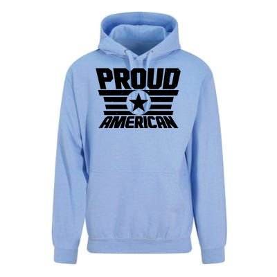 Distressed Proud American USA Patriot Unisex Surf Hoodie