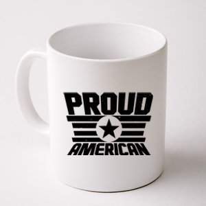 Distressed Proud American USA Patriot Coffee Mug