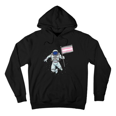 Demigirl Pride Astronaut Flag Hoodie