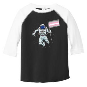 Demigirl Pride Astronaut Flag Toddler Fine Jersey T-Shirt