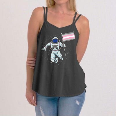 Demigirl Pride Astronaut Flag Women's Strappy Tank