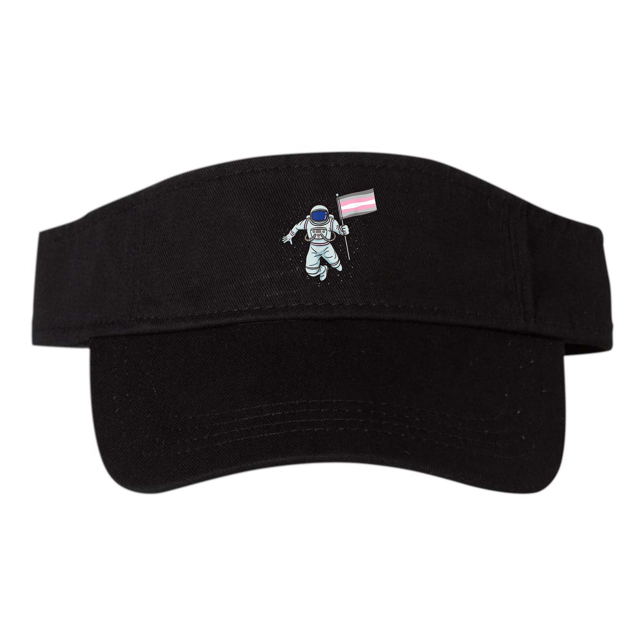 Demigirl Pride Astronaut Flag Visor
