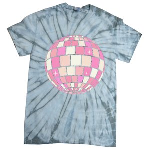 Danish Pastel Aesthetic Disco Ball Tie-Dye T-Shirt