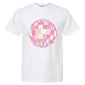 Danish Pastel Aesthetic Disco Ball Garment-Dyed Heavyweight T-Shirt