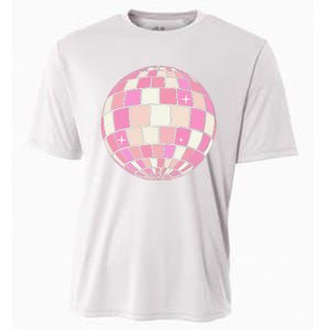 Danish Pastel Aesthetic Disco Ball Cooling Performance Crew T-Shirt