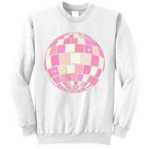 Danish Pastel Aesthetic Disco Ball Sweatshirt