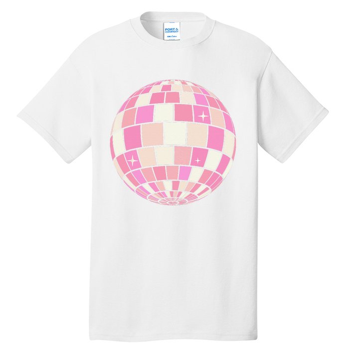 Danish Pastel Aesthetic Disco Ball Tall T-Shirt