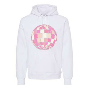 Danish Pastel Aesthetic Disco Ball Premium Hoodie