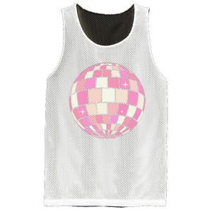 Danish Pastel Aesthetic Disco Ball Mesh Reversible Basketball Jersey Tank