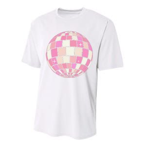 Danish Pastel Aesthetic Disco Ball Performance Sprint T-Shirt