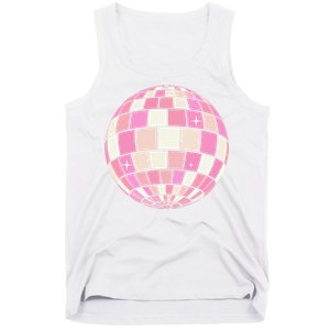 Danish Pastel Aesthetic Disco Ball Tank Top