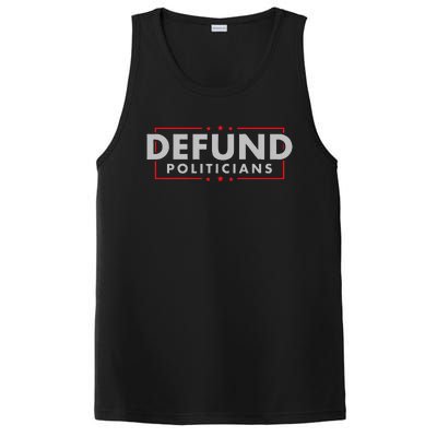 Defund Politicians Anti Government Political PosiCharge Competitor Tank