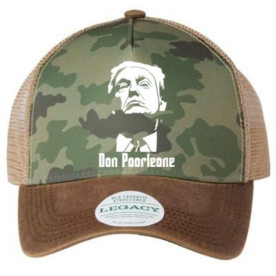 Don Poorleone Anti Trump Poorleon Vote Funny Legacy Tie Dye Trucker Hat