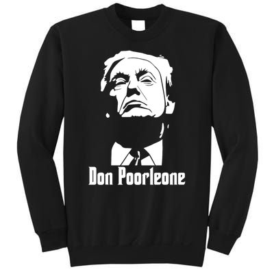 Don Poorleone Anti Trump Poorleon Vote Funny Sweatshirt