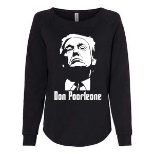 Don Poorleone Anti Trump Poorleon Vote Funny Womens California Wash Sweatshirt