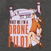 Drone Pilot And Quadrocopter Pilots Drones Trust Me Gift Vector Backpack