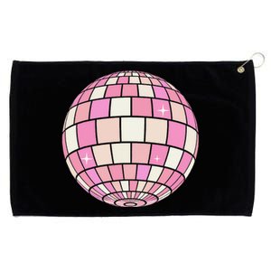 Danish Pastel Aesthetic Disco Ball Grommeted Golf Towel