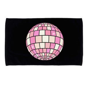 Danish Pastel Aesthetic Disco Ball Microfiber Hand Towel