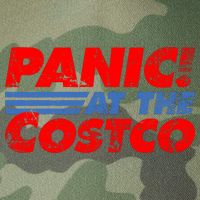 Distressed Panic At The Costco Funny Meme Legacy Tie Dye Trucker Hat