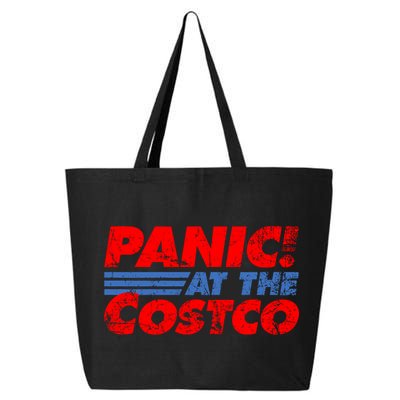 Distressed Panic At The Costco Funny Meme 25L Jumbo Tote