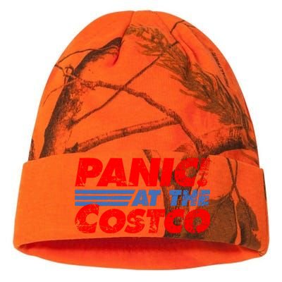 Distressed Panic At The Costco Funny Meme Kati Licensed 12" Camo Beanie