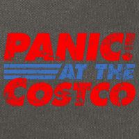 Distressed Panic At The Costco Funny Meme Cotton Canvas Backpack